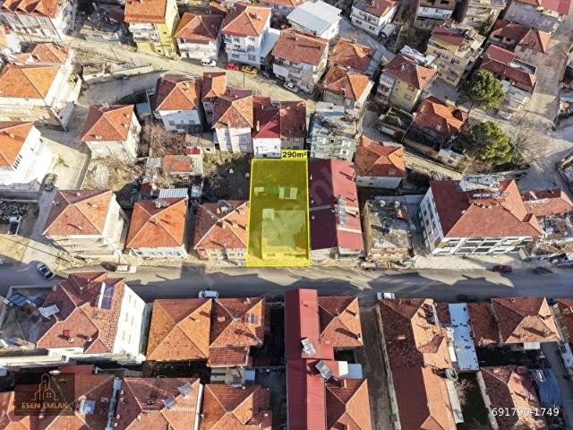 ANTALYA ELMALI İLÇESİNDE ŞEHİR MERKEZİNDE 290m2 4 KAT İMARLI SATILIK ARSA