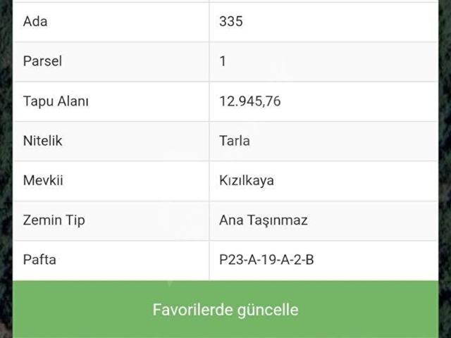 ANTALYA KAŞ AKÖRÜDE SATILIK TARLA