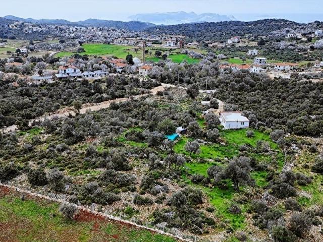 ANTALYA KAŞ'TA 1483 M2 DOĞAYLA İÇ İÇE DENİZ MANZARALI ARSA