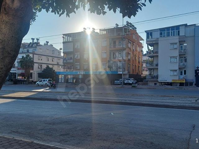Antalya Kepez'de SATILIK 250 m2 DÜKKAN, Kurumsal Kiracılı Yeşilırmak Caddesi