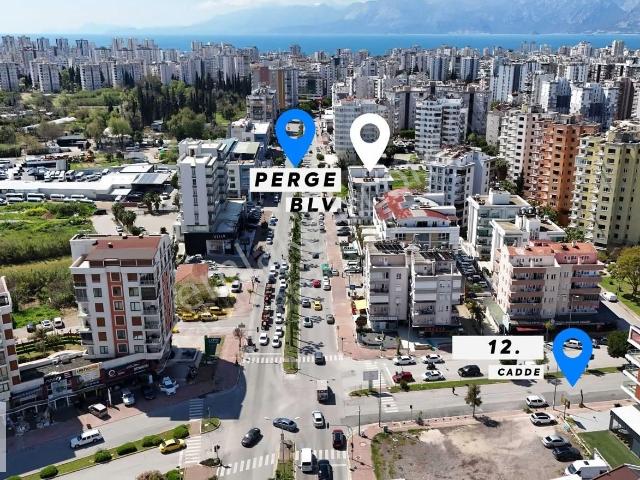 Antalya Perge Caddesinde Satılık Dükkan