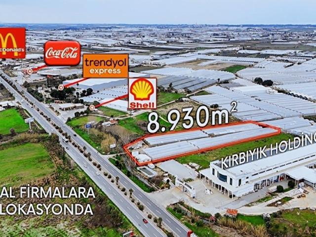 ANTALYA SERİK KOCAYATAK'TA ANA YOLA CEPHE DEV YATIRIM FIRSATI!