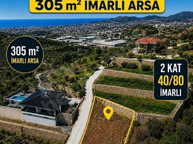 ANTALYAGAZİPAŞAKORUBAŞI MEVKİİ VİLLA ARSASI SATILIK