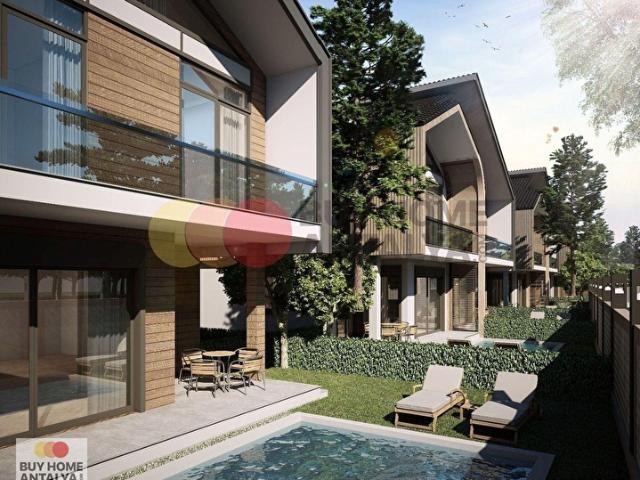 Antalya'nın Yazları Serin Bölgesinde Özel Havuzlu Satılık Villa