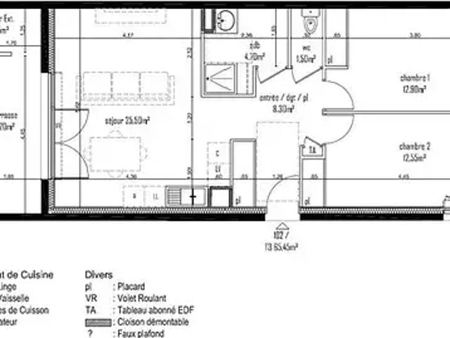 Anthy sur Léman 74200 Achat / Vente appartement 3 pièces t3