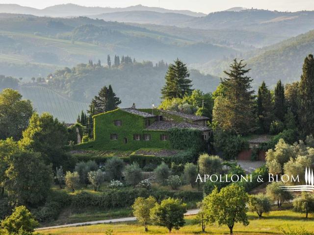 Antico Casale In Pietra Nel Chianti Classico, Siena Toscan. 975m² Castellina in Chianti