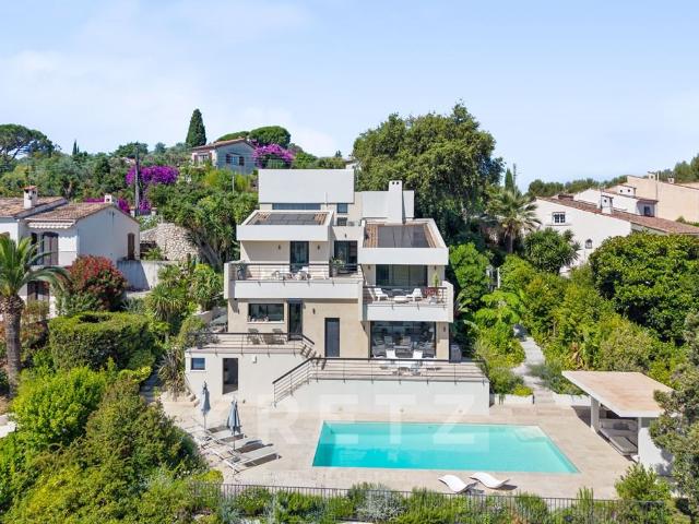 Antibes Maison D'architecte Avec Piscine, Jardin Exotique Et. 214m² Antibes