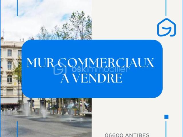ANTIBES CENTRE – Murs commerciaux libres – Emplacement recherché