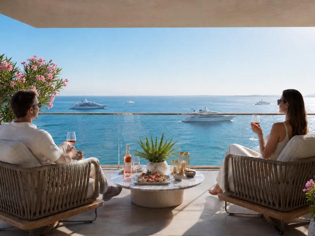 Antibes en hauteur — Vue mer et art de vivre en duplex avec. 169m² Antibes