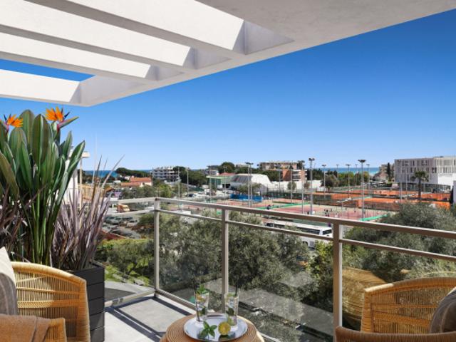 ANTIBES JULES GREC GRAND 4 PIÈCES DUPLEX NEUF FRAIS RÉDUITS