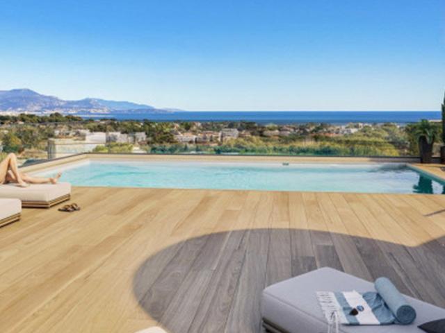 Antibes quartier des Terriers vue sur la mer 2 à 4 pièces, 41 à 105 m²