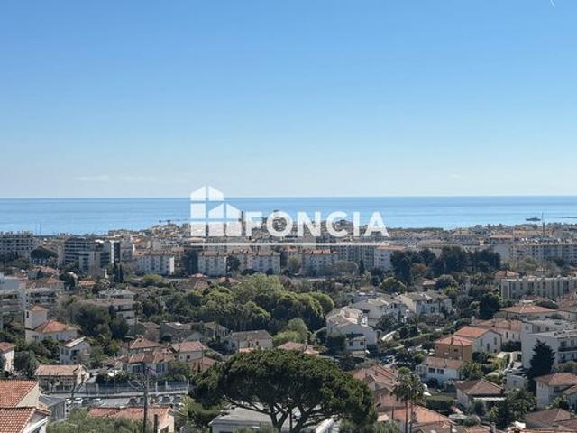 ANTIBES SAINT JEAN 2 PIECES 50 m² VUE MER