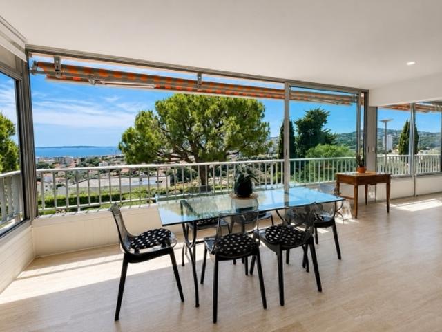 Antibes – Secteur Badine Autirchiens | 4 pièces avec vue mer panoramique