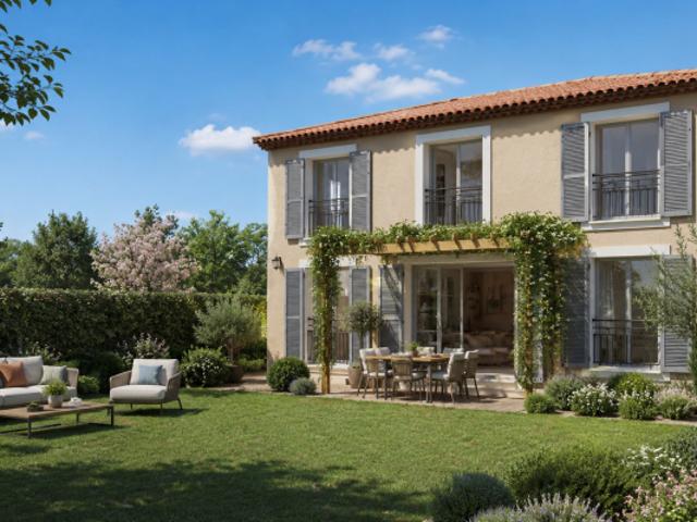 ANTIBES: SPLENDIDE MAISON NEUVE DE 93 M² AVEC UN BEAU JARDIN DE 250M²