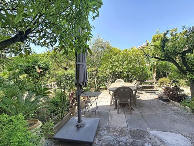 Antibes Val Claret Rez de jardin de 85 m² Jardin privatif de 320 m²