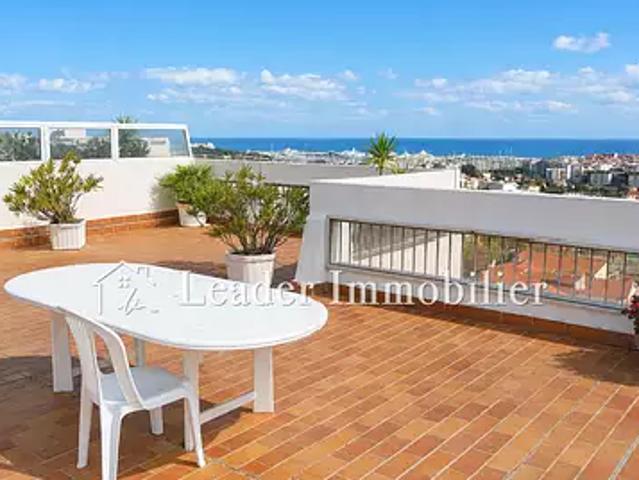Antibes 06600 Location appartement 3 pièces t3 piscine terrasse