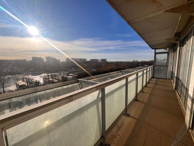 ASNIERES QUAI DE SEINE 5 PIECES BALCON PARKING 365 000€ FAI