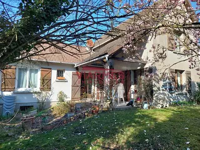 Asnières sur Oise 95270 Achat / Vente maison 6 pièces t6 terrasse parking