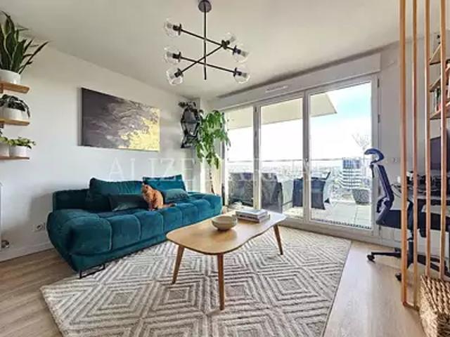 Asnières sur Seine 92600 Achat / Vente appartement 3 pièces t3 terrasse balcon