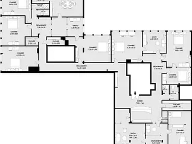 Asnières sur Seine 92600 Achat / Vente appartement 12 pièces t12