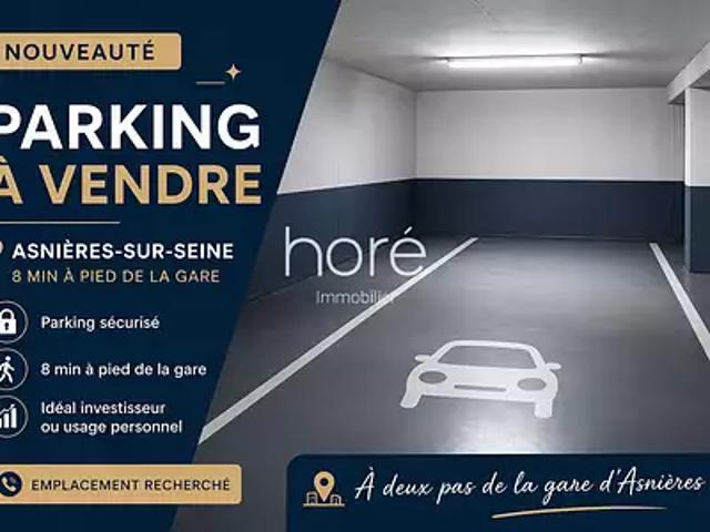 Asnières sur Seine 92600 Achat / Vente parking