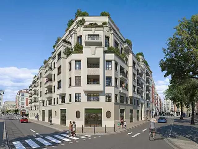 Asnières sur Seine 92600 Programme neuf appartement neuf à vendre t5 BBC Pinel