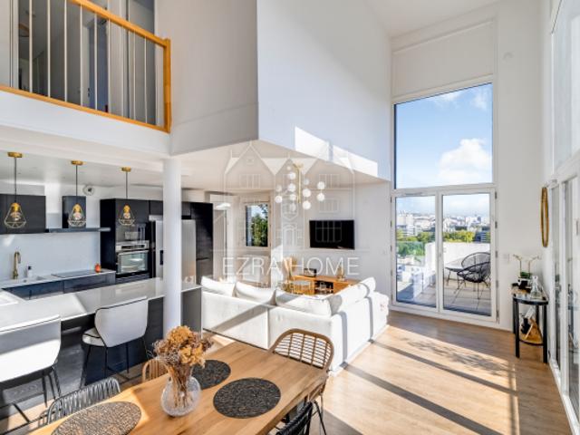 ASNIÈRES SUR SEINE DUPLEX 5 PIÈCES 4 CHAMBRES TERRAS