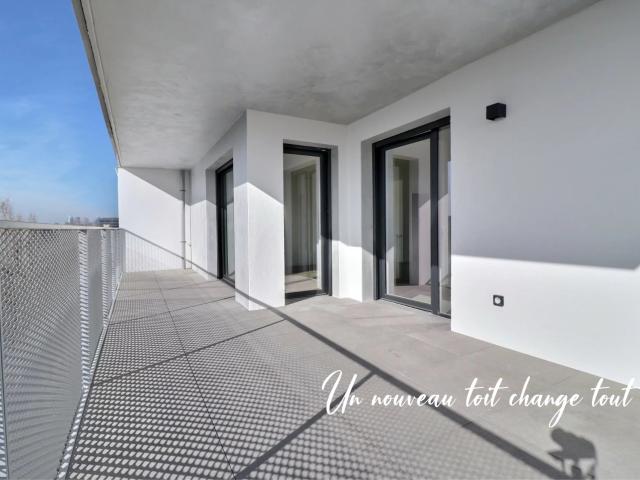 Asnières sur Seine Quartier Grésillon | 100 m2 + 15 m2 de terrasse | 4 chambres | 7ème étage | Neuf