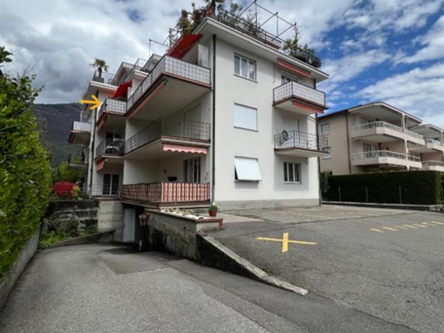 Ascona luminoso appartamento di 2.5 locali con posteggio esterno / Ascona Helle 2,5 Zimmer Wohnung mit Aussenstellplatz in Zweitwohnsitz