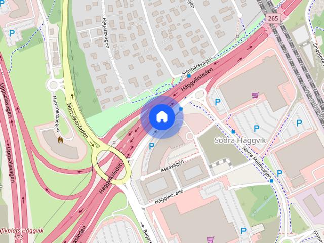 Aseavägen 1, Häggvik