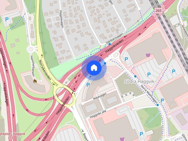 Aseavägen 1, Häggvik