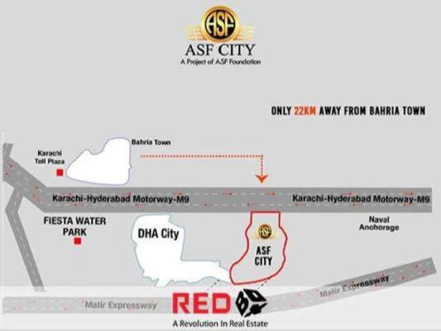 ASF CITY KARTACHI Plots available on Cash and Easy Installment Plans Karachi ASF Housing Scheme ID 28993