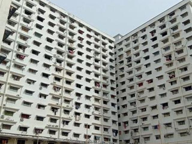 Asia Height Flat 1 Fix Car Park 2R2B Basic Reno Falim Ayer Itam