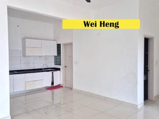 aspen residence simple fitting 1270sf with kitchen reno jelutong rent
