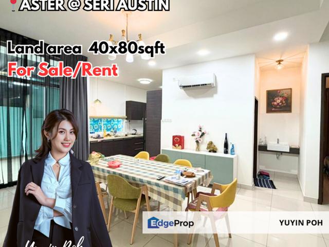 Aster @ Seri Austin Double Storey Semi D House for Sale/Rent