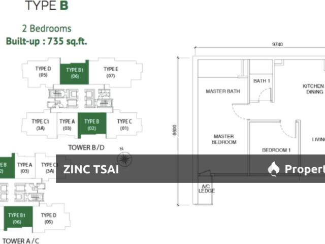 Astoria Ampang {Save RM 44,000} 6 mins drive to LRT Jelatek