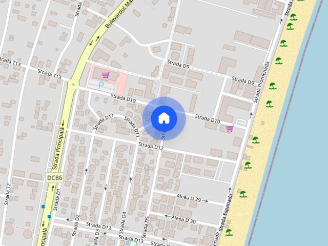 Ap 2 camere | Alezzi Resort, Mamaia Sat | Vedere Mare | Extrasezon | E