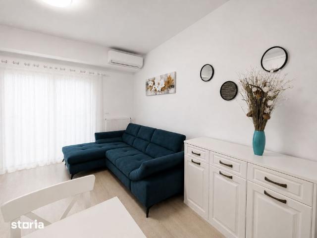 Ap 2 camere cu balcon | mobilat si utilat complet | 2 min de plaja | M