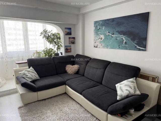 AP. 3 CAMERE BUCUR OBOR, BLOC REABILITAT, BOILER, MOBILAT MODERN