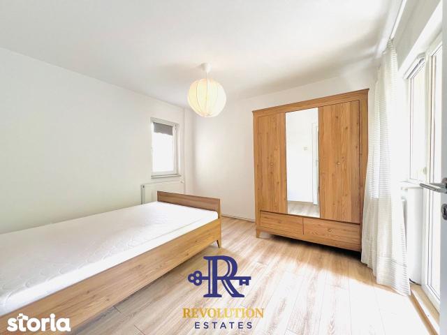 Ap. modern și spațios, 3 camere separate, 2 balcoane, etaj 1