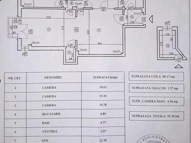 Apatament 4 Camere, 95m, Calea Calarasilor, Piata Muncii