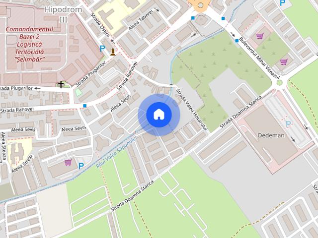 Aparatament 2 camere de închiriat zona Doamna Stanca Dedeman