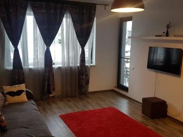 Apartment 3 rooms for rent Baneasa Greenfield with private garden
