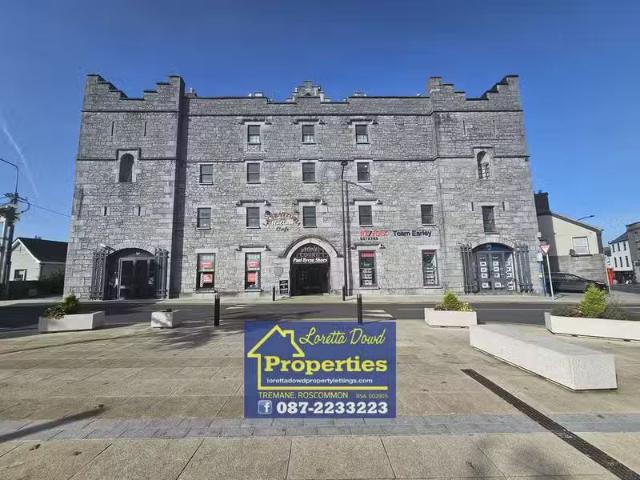 Apartment 12, Stone Court Centre, Roscommon Town, Co. Roscommo.