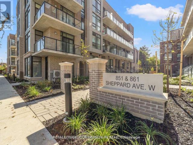 apartment at 3RD 11 851 SHEPPARD AVENUE, Toronto, Ontario, M3H0G2