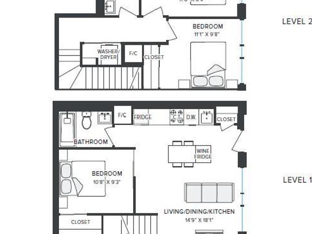 apartment at 103 100 MILL STREET, Toronto, Ontario, M5A0Y1