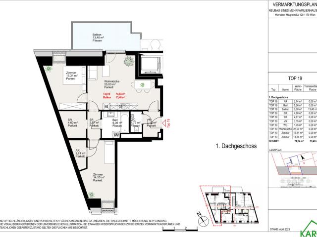 apartment at 1170 Wien