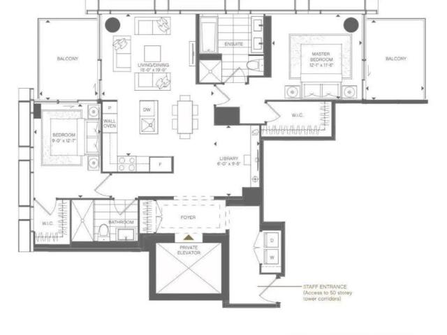 apartment at 1216 1 GLOUCESTER STREET, Toronto, Ontario, M4Y1L8