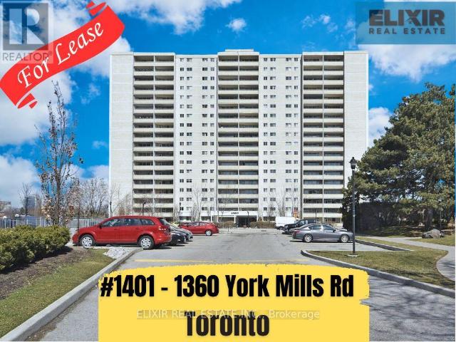 apartment at 1401 1360 YORK MILLS ROAD, Toronto, Ontario, M3A2A3