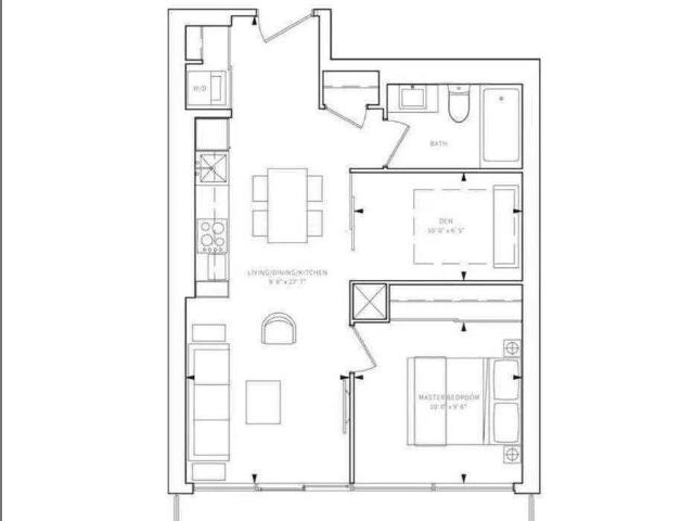 apartment at 2018 – 85 WOOD STREET